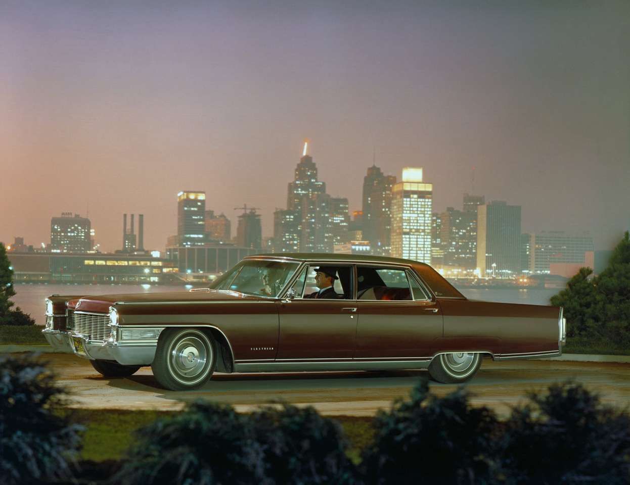 1965 Cadillac de Ville pussel på nätet