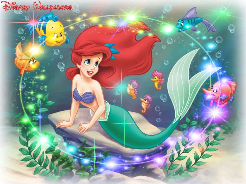 Sirenita-Ariel. Online-Puzzle