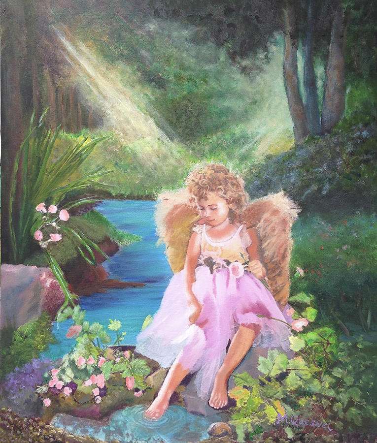 Κορίτσι άγγελος παζλ online