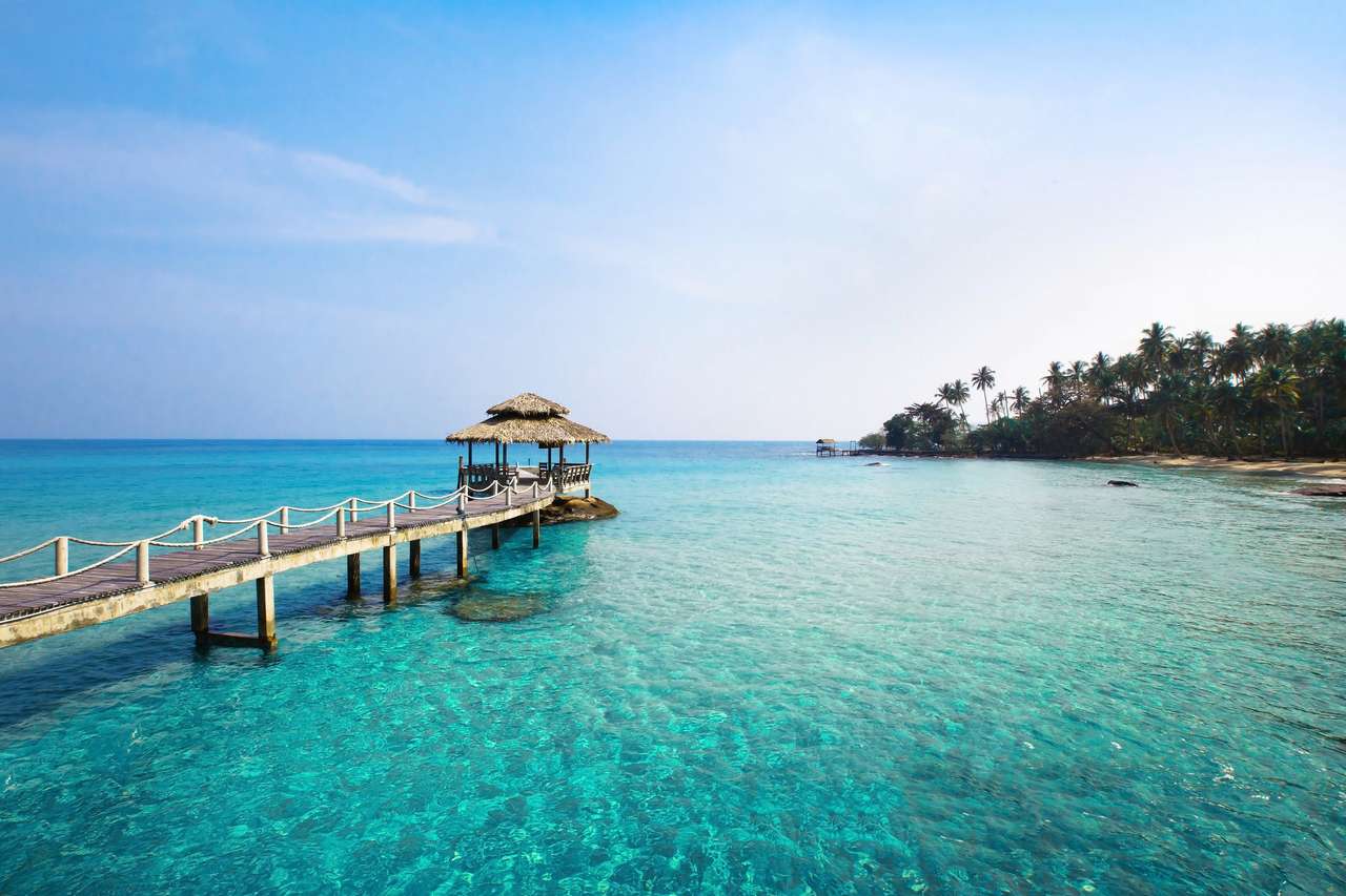 Гарний райський острів - Балі, Індонезія онлайн пазл