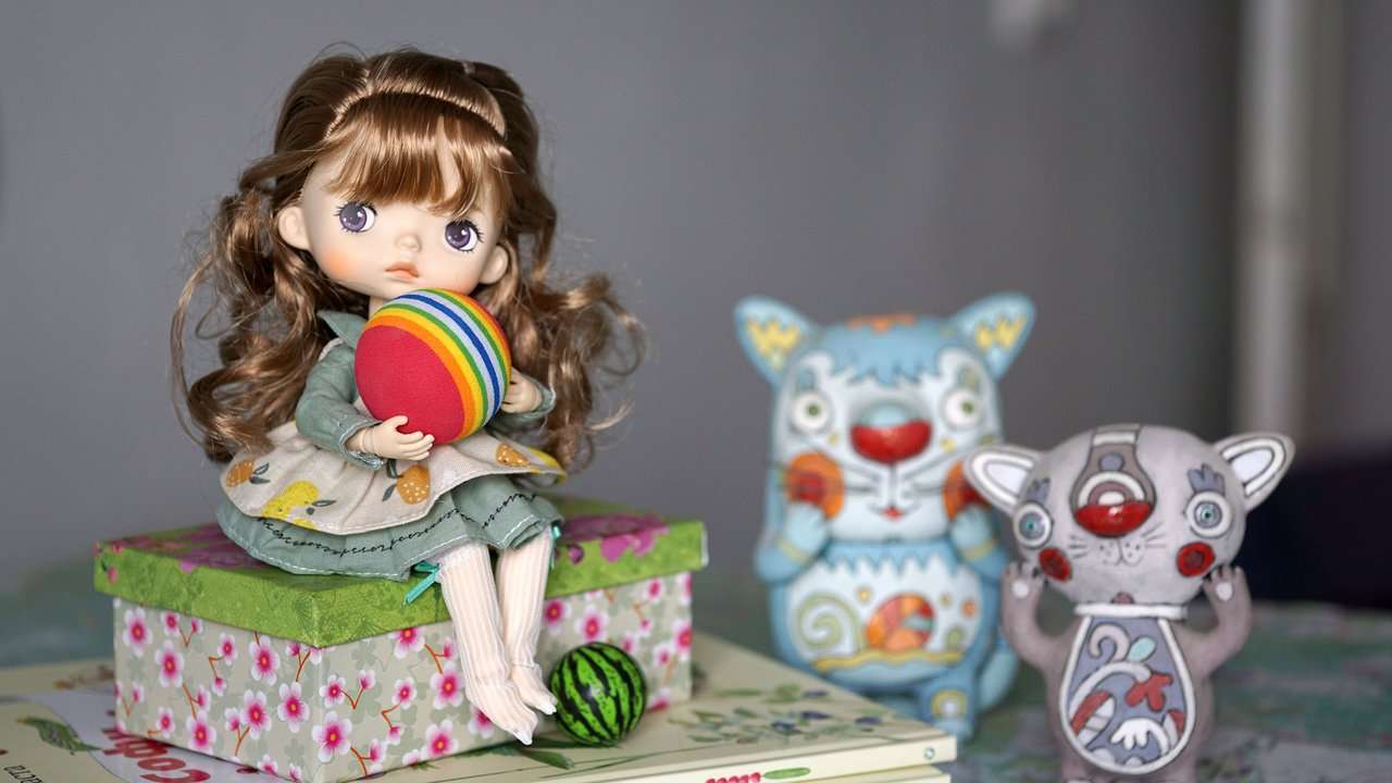 Кукла Фиона. онлайн пъзел