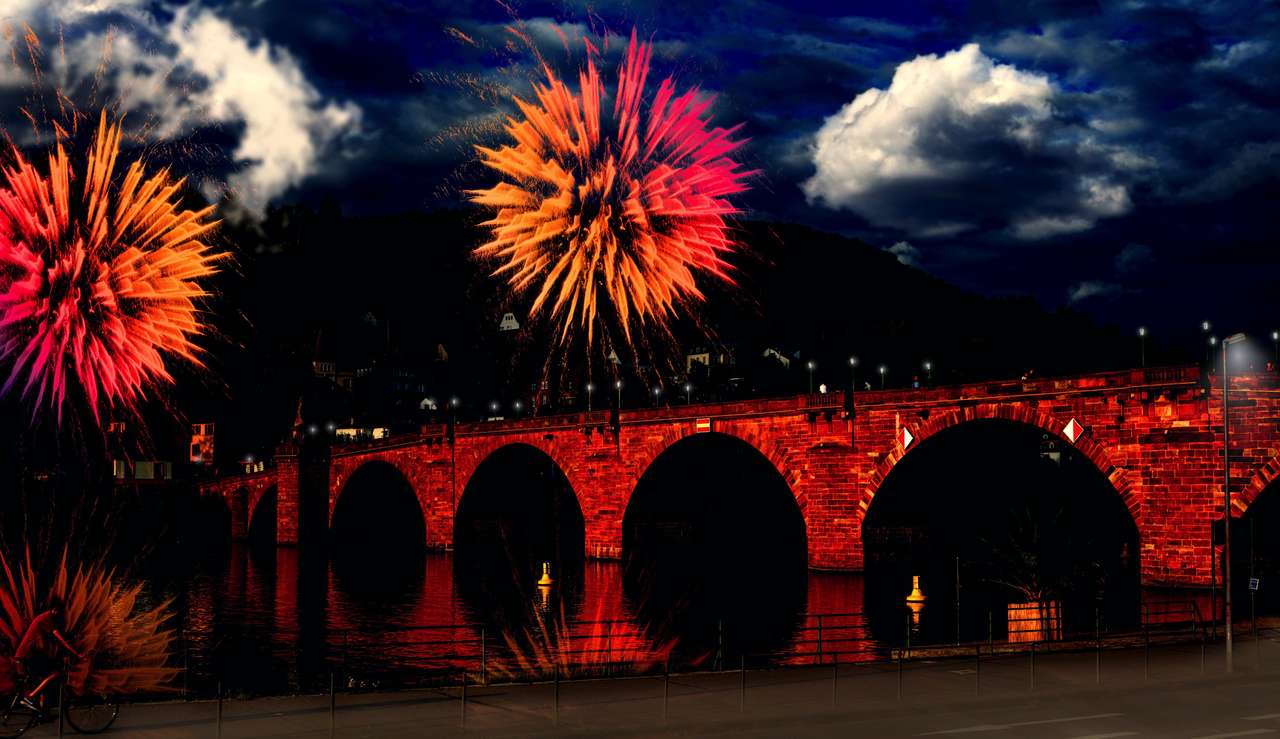 Heidelberger tűz kirakós online