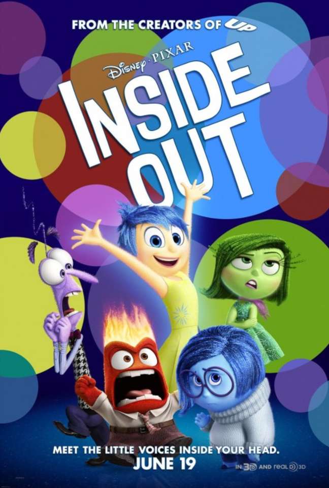 Inside out film poster jigsaw puzzle online