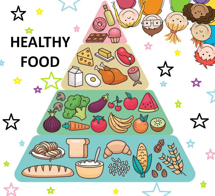 Здравословна храна. онлайн пъзел