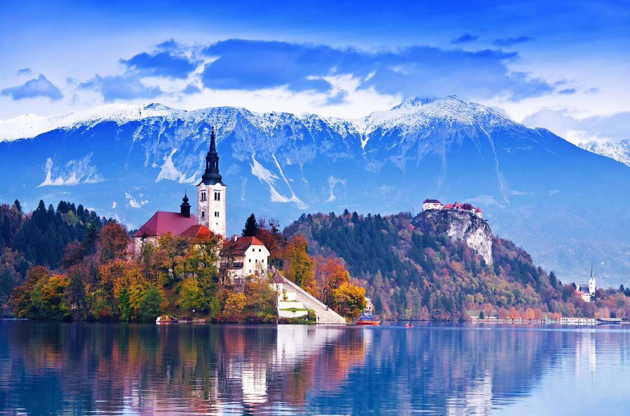 Slovenië, Europa online puzzel