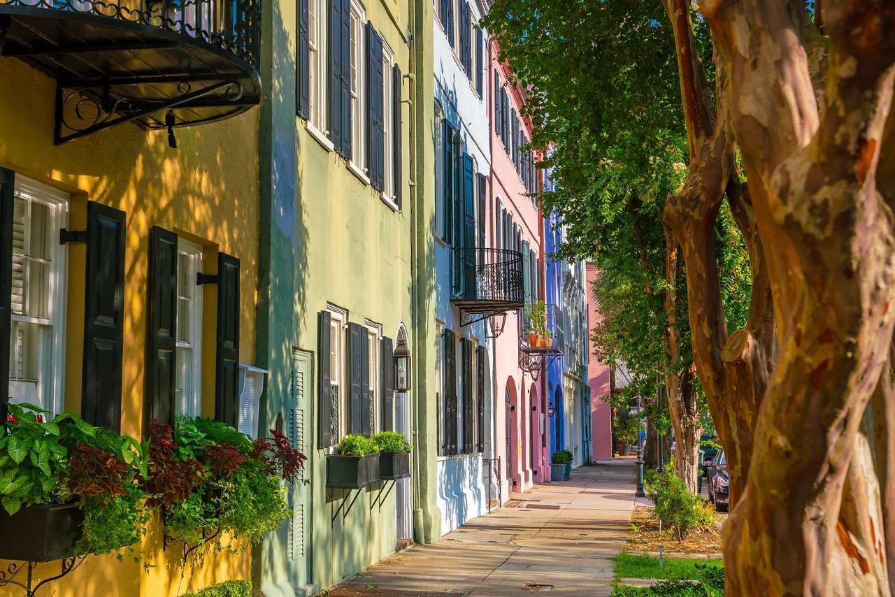 Charleston, South Carolina, USA pussel på nätet