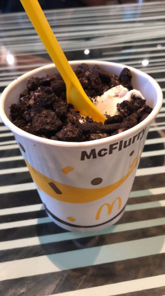 McDonald’s McFlurry online puzzle