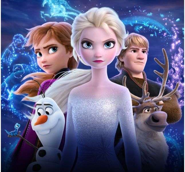 Zmrazené Elsa. skládačky online