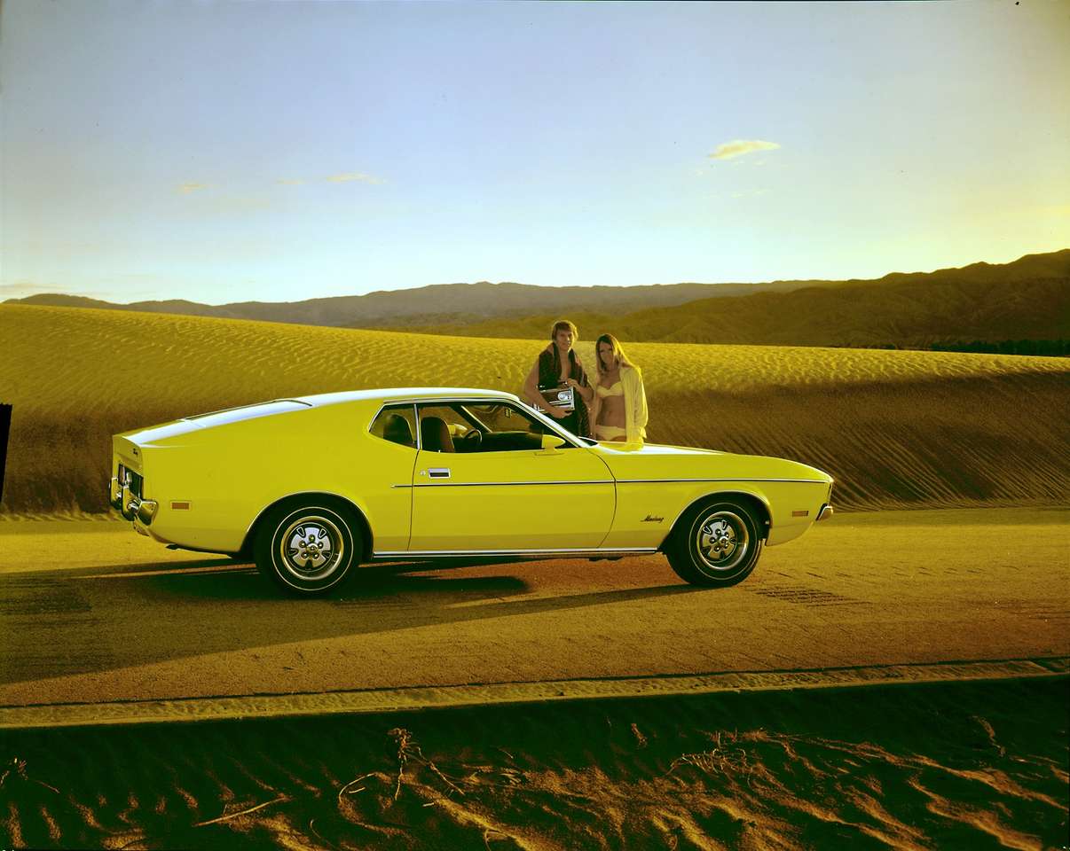 1971 Ford Mustang pussel på nätet