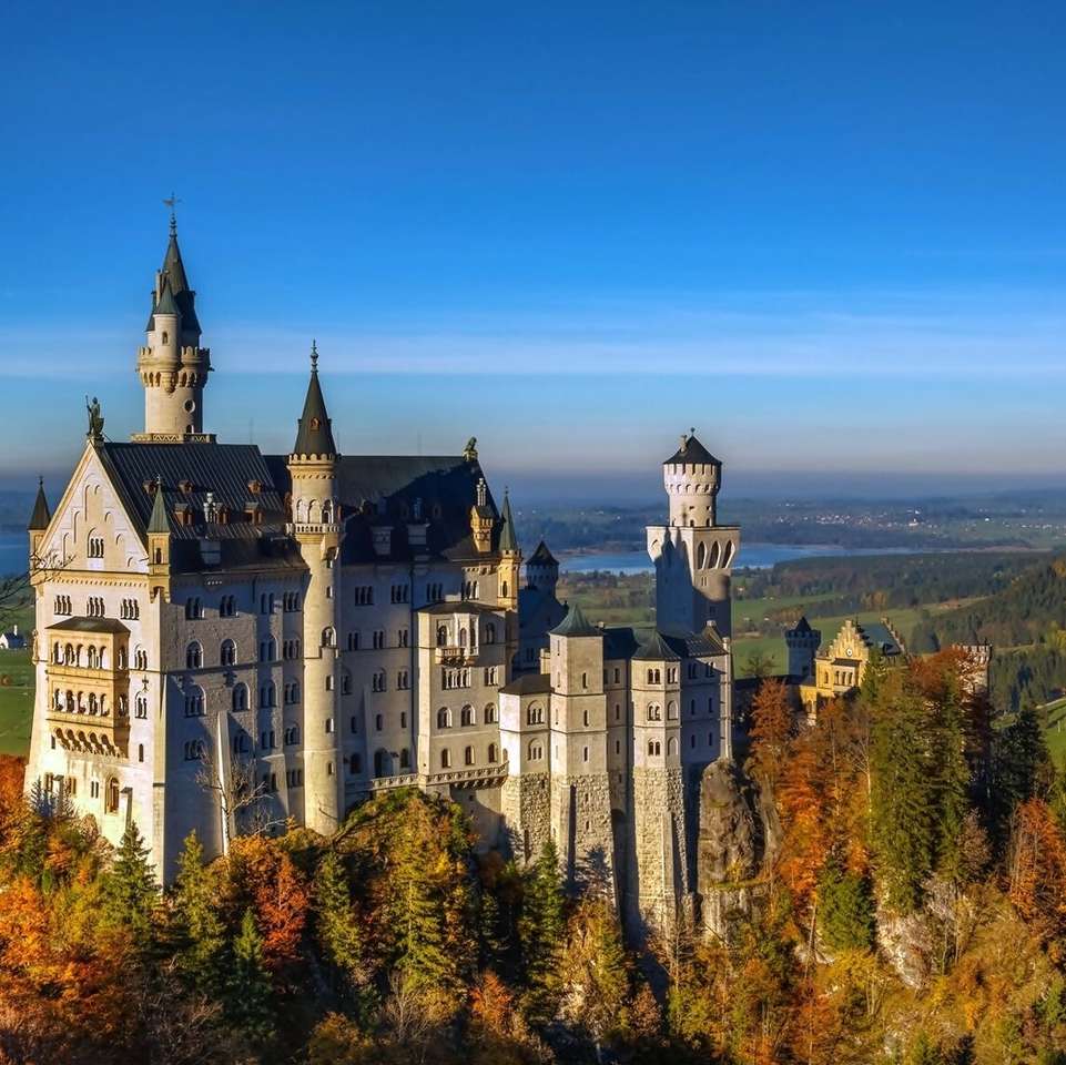 замок в Баварии онлайн-пазл