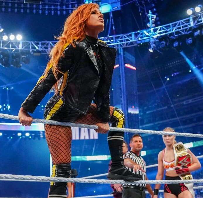 Becky Lynch at Wrestlemania rompecabezas en línea