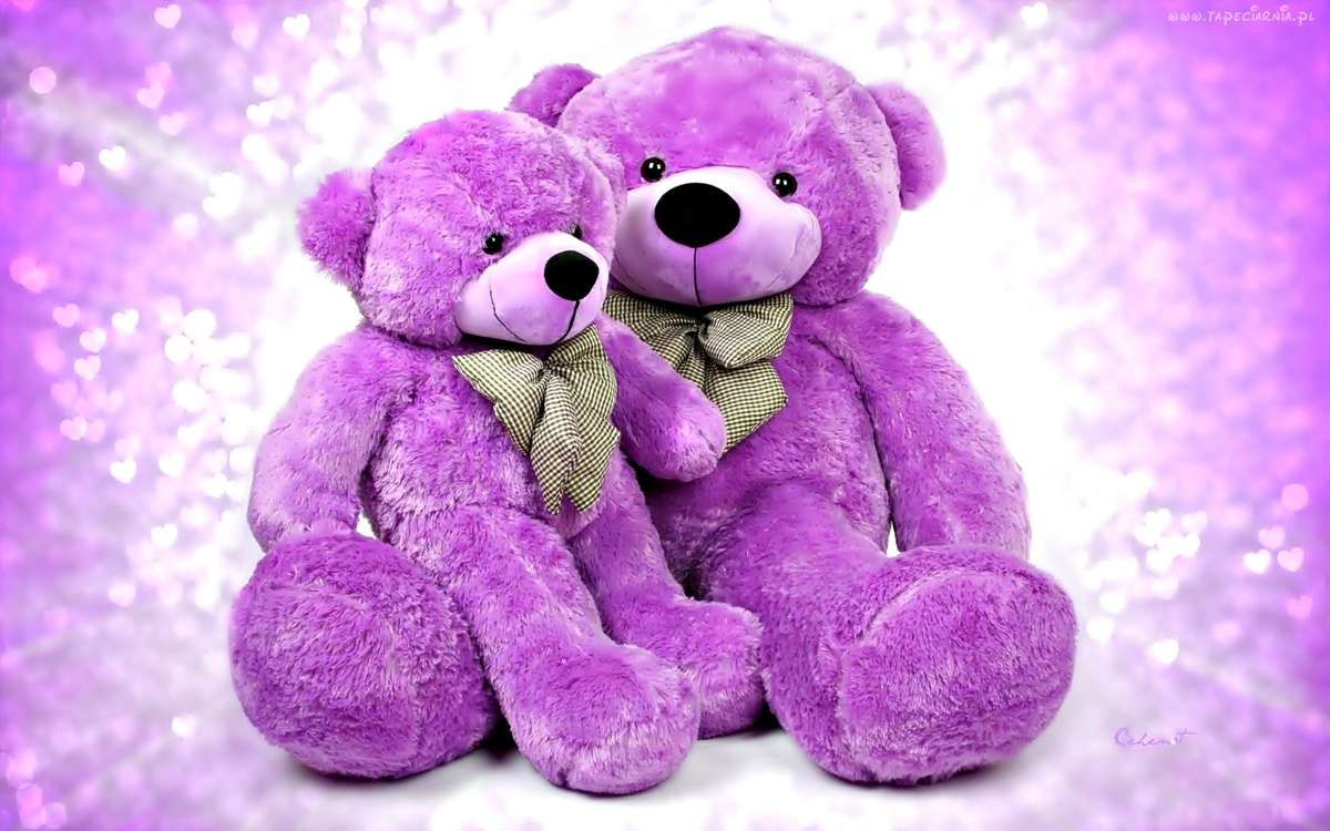 Twee teddyberen legpuzzel online