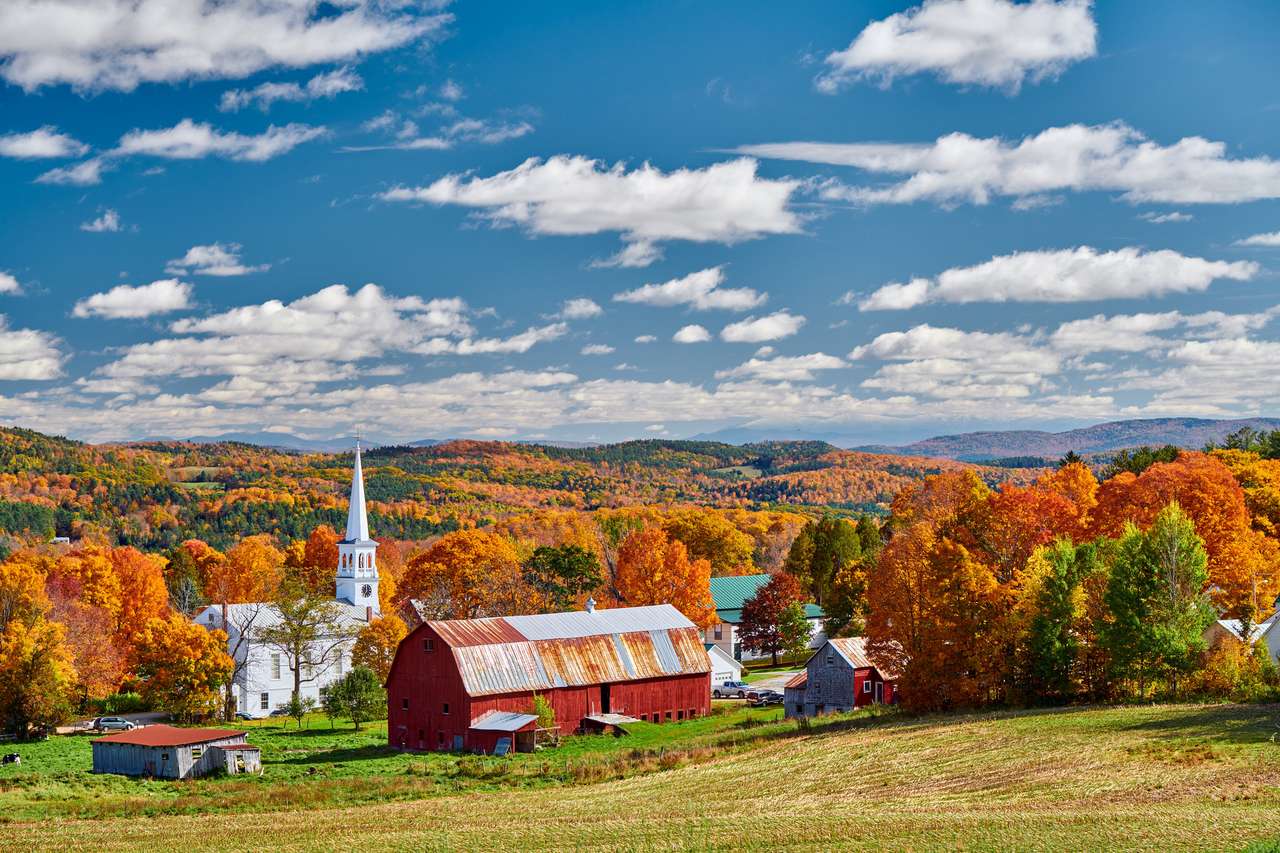 Peacham, Vermont, Verenigde Staten online puzzel
