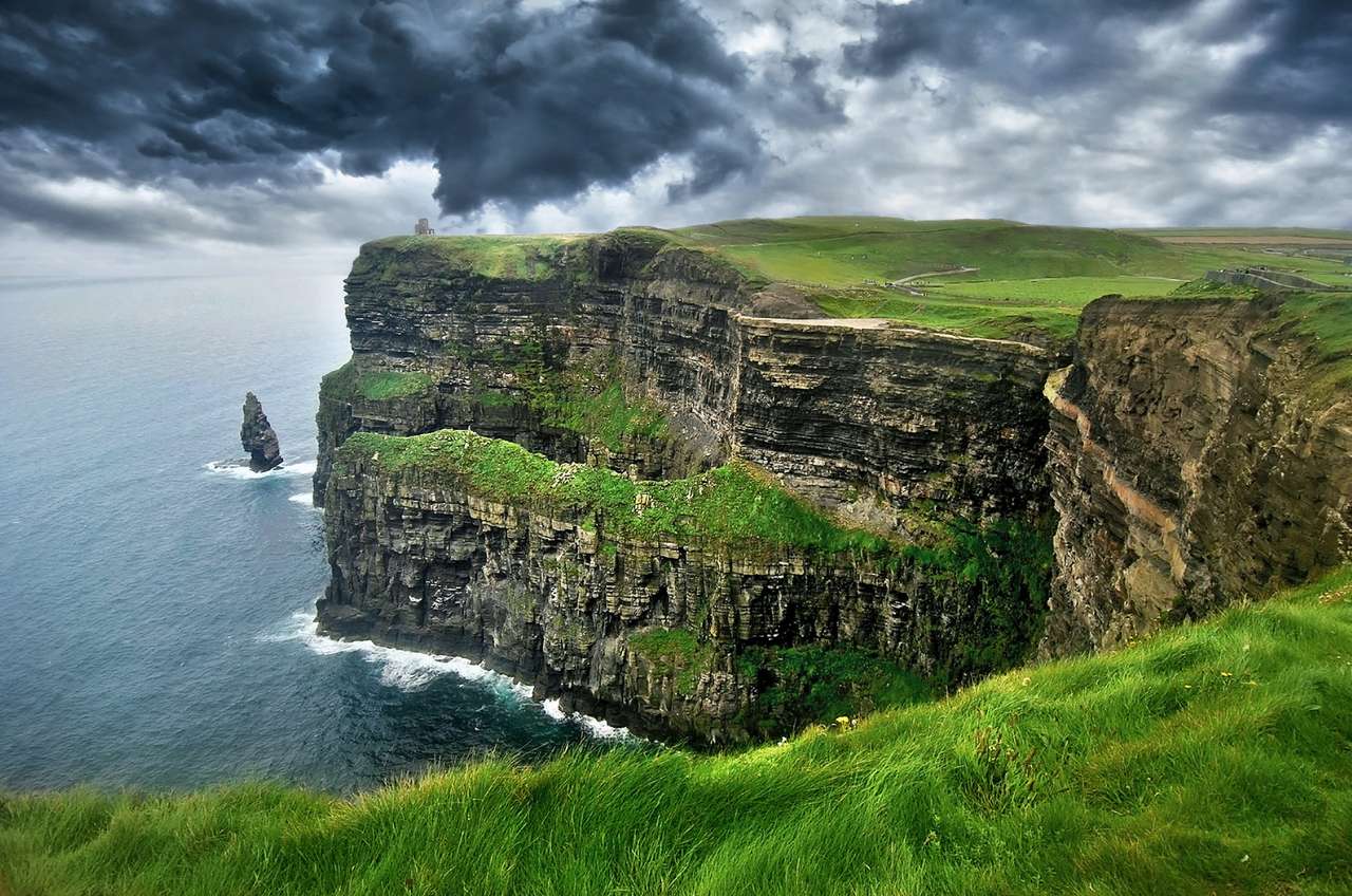 アイルランド、モハーの断崖 ジグソーパズルオンライン