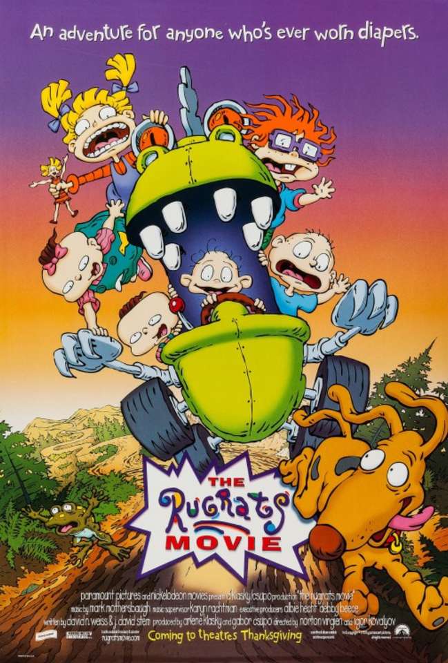 Posterul filmului de film Rugrats jigsaw puzzle online