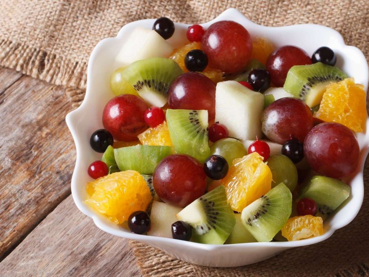 Salada de frutas quebra-cabeças online