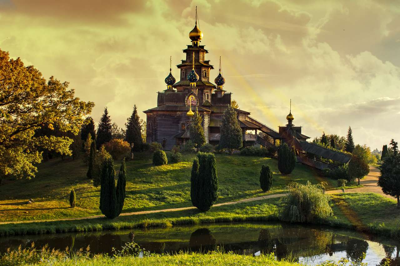 Orosz templom kirakós online