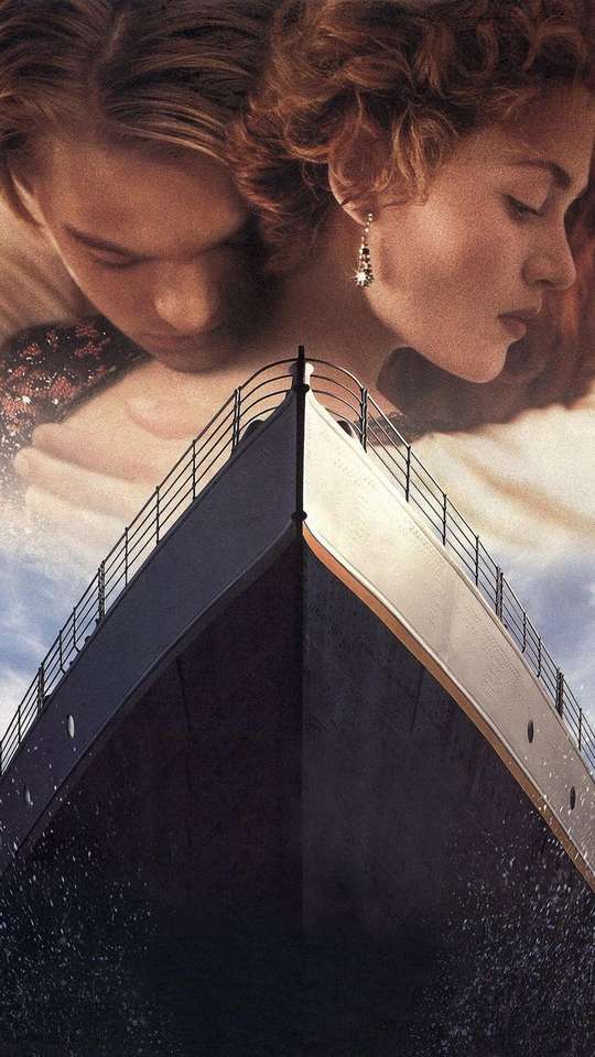 Titanic růže a jack online puzzle