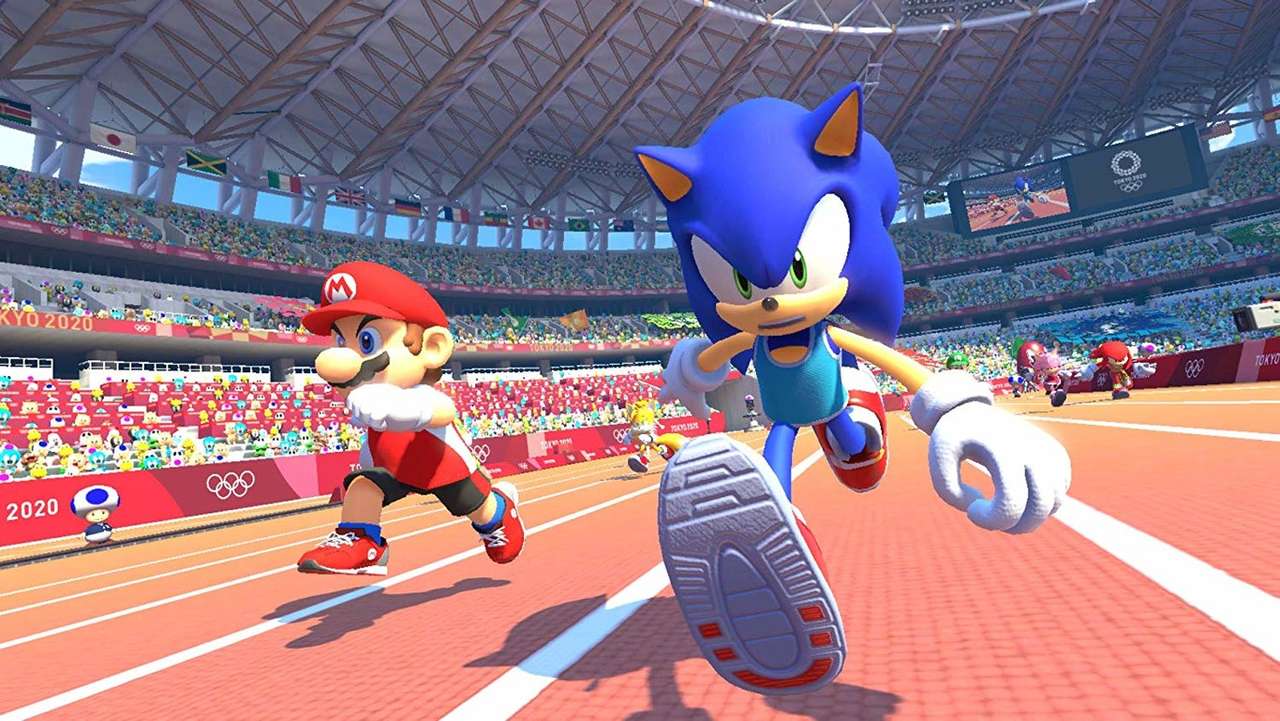 Mario en Sonic in de Olympische Spelen online puzzel