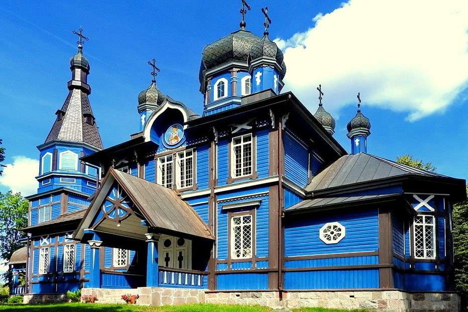 Православная церковь в Пухлах онлайн-пазл