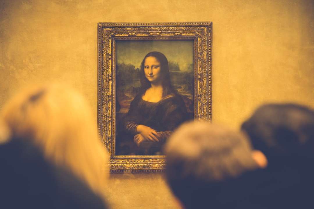 Mona Lisa schilderij legpuzzel online