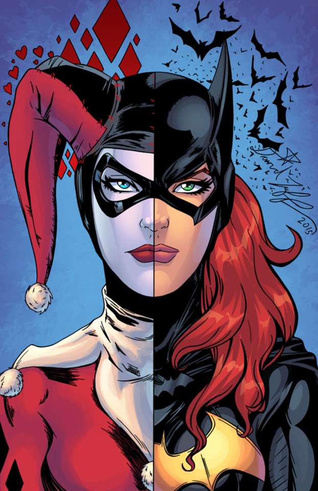 Batgirl / Harley Quinn online puzzel