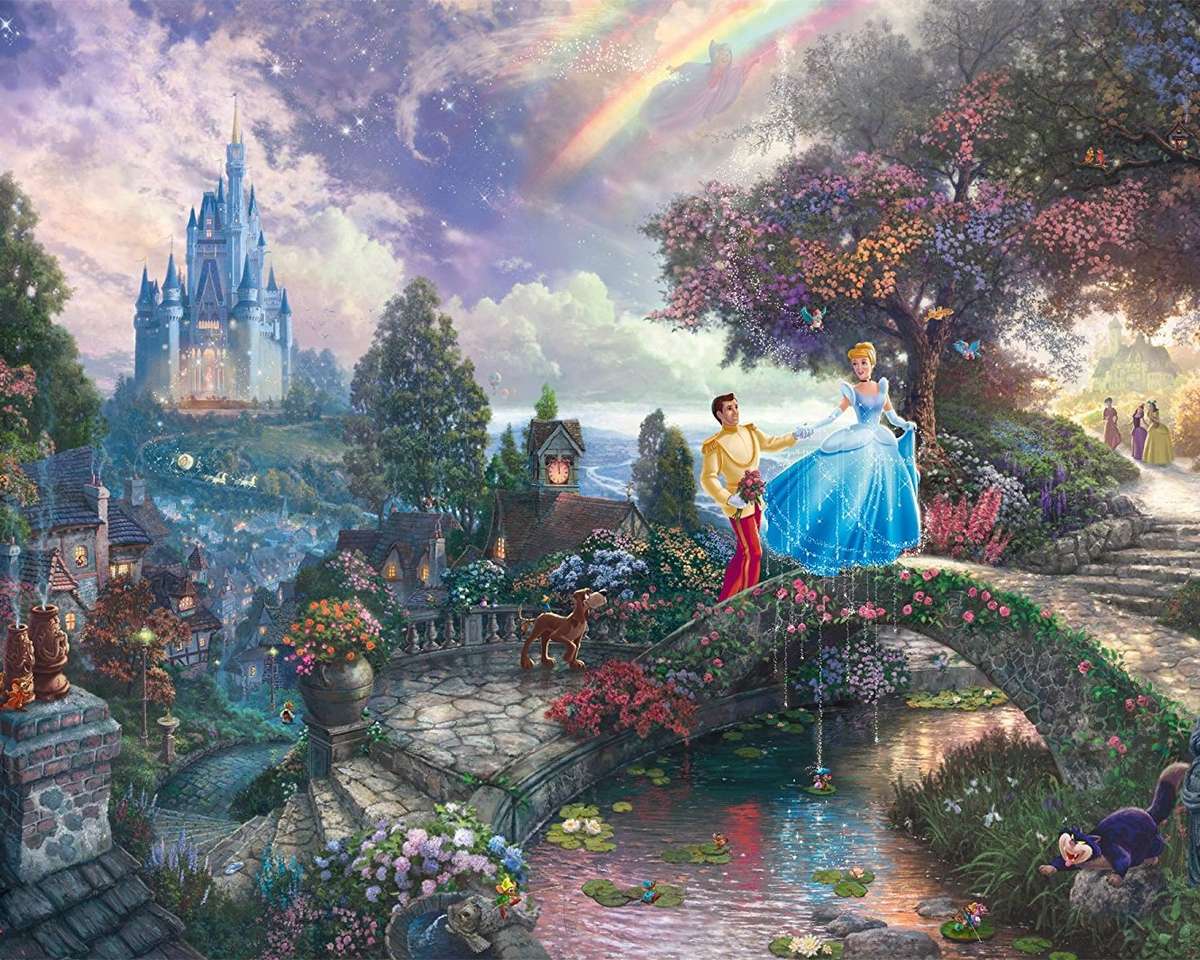 Disney Fairy Tale pussel på nätet