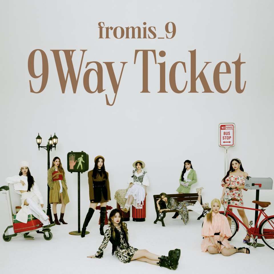 Fromis_9 online puzzle