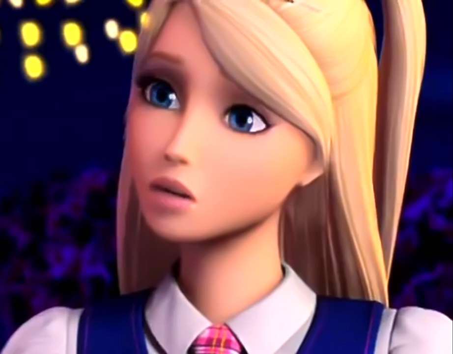 Barbie iskola hercegnők online puzzle