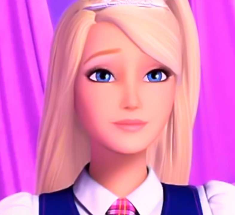 Barbie School of Princesses online puzzel