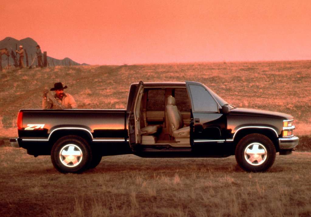 1998 Chevrolet Silverado pussel på nätet