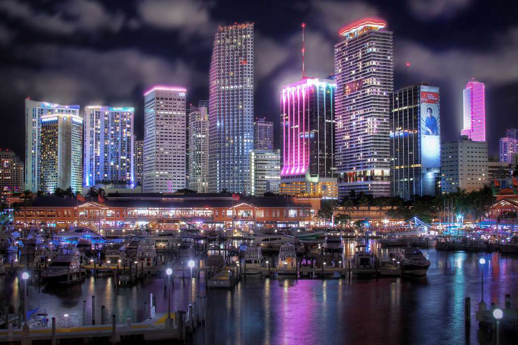 Майами, Флорида онлайн-пазл