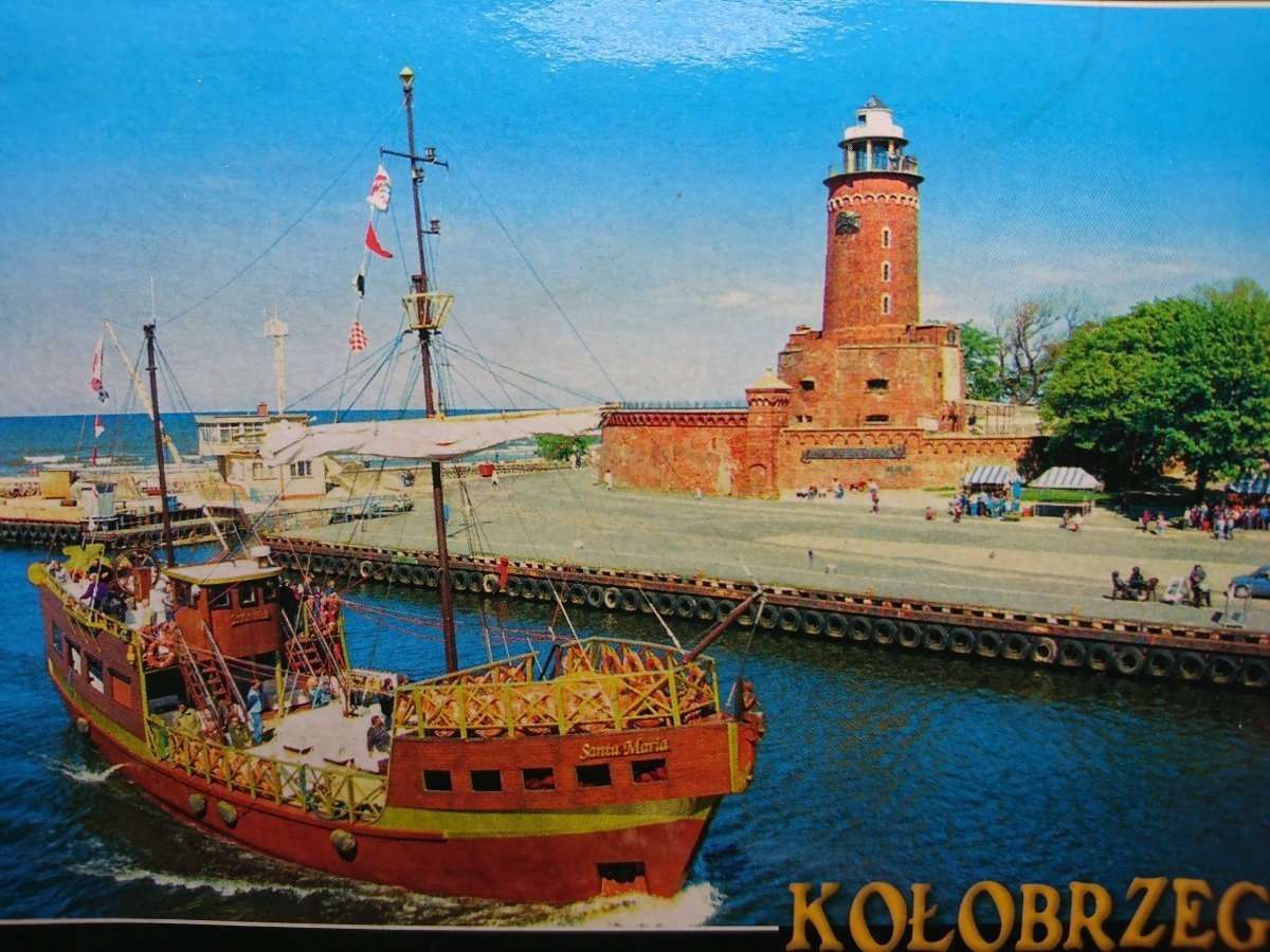 Поздрави от Kołobrzeg. онлайн пъзел