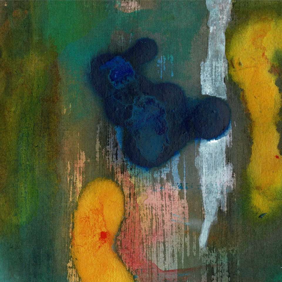 Peinture abstrait multicolore puzzle en ligne
