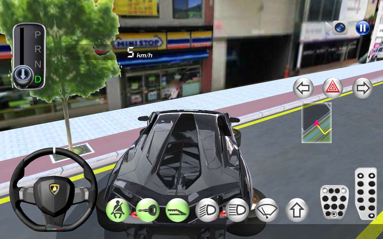 3D運転教室のおもちゃランボルギーニシアン オンラインパズル