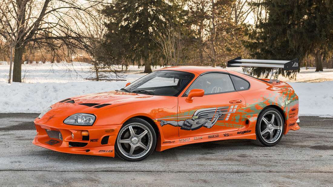 Conner' o Brian's Toyota Supra jigsaw puzzle online