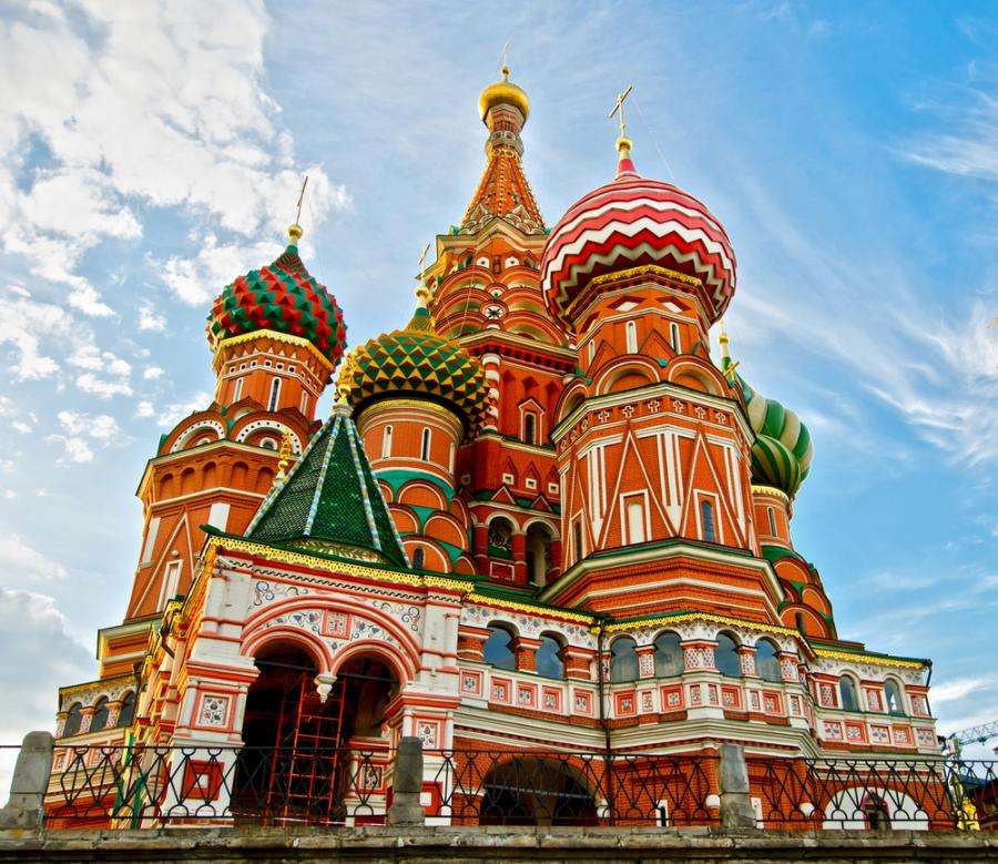 Chiesa ortodossa a Mosca puzzle online