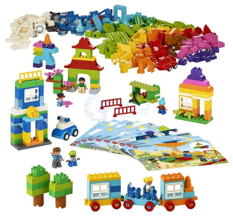Lego Duplo Blocks. online puzzle