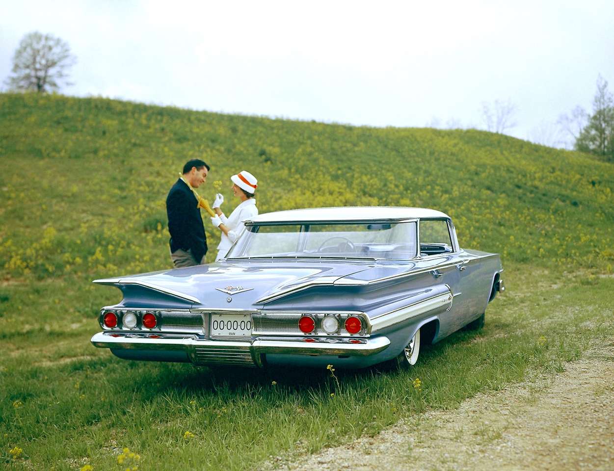 1960 Chevrolet Impala Sport Sedan pussel på nätet