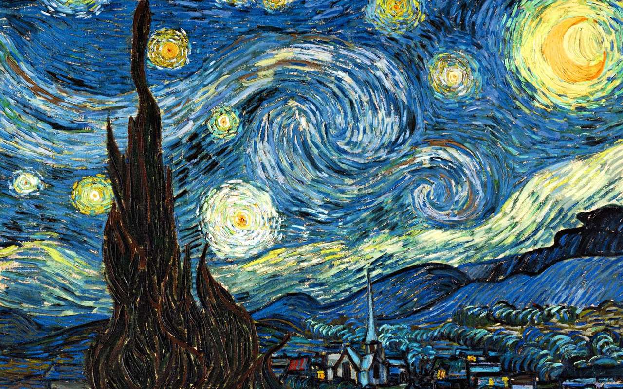 Starry Night. puzzle online