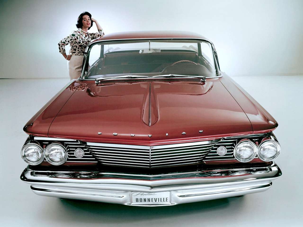 1960 Pohled Pontiac Bonneville skládačky online