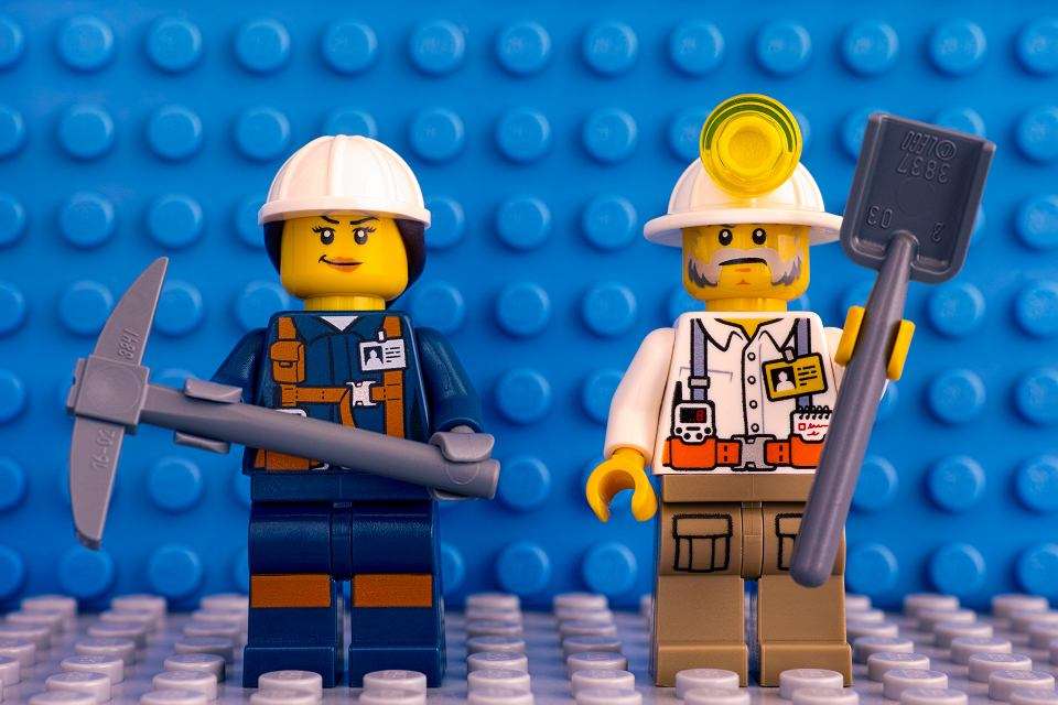 Lego τούβλα online παζλ