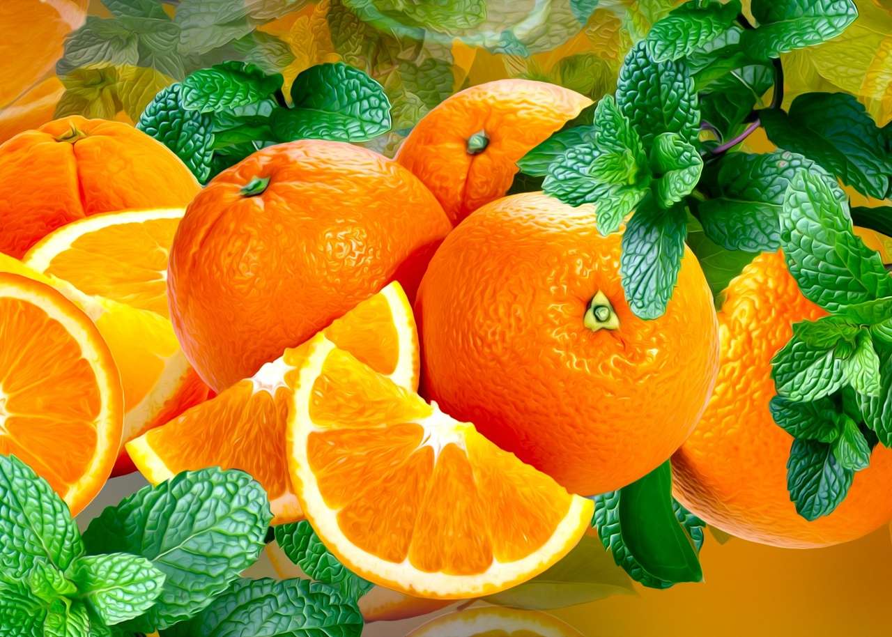 Πορτοκάλια παζλ online