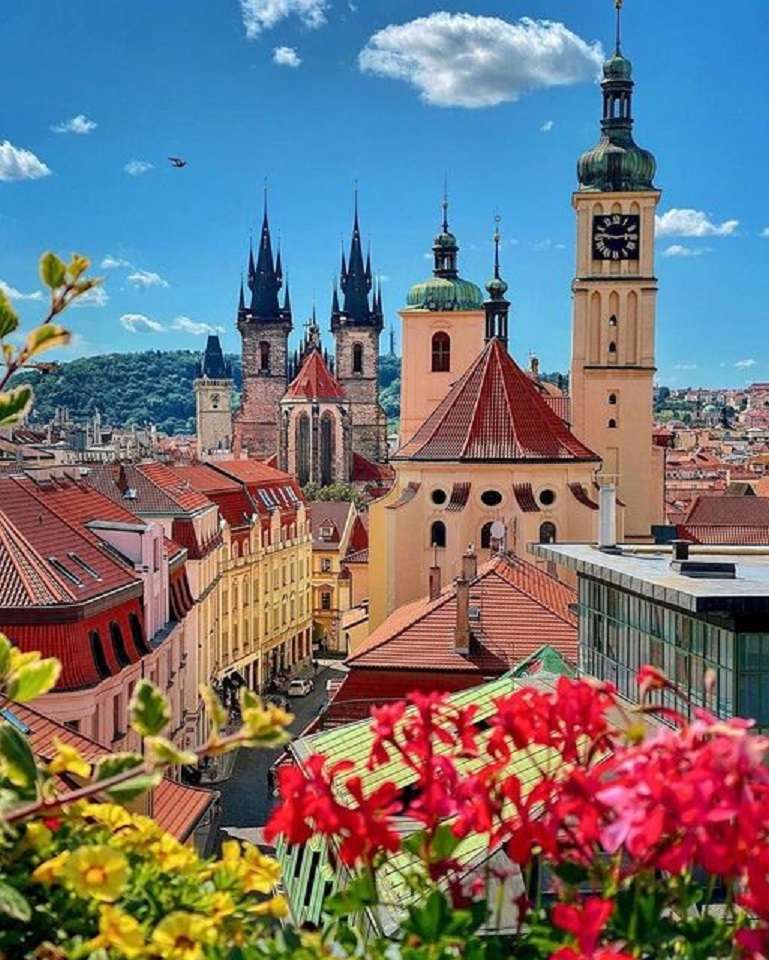 Tchèque Prague. puzzle en ligne