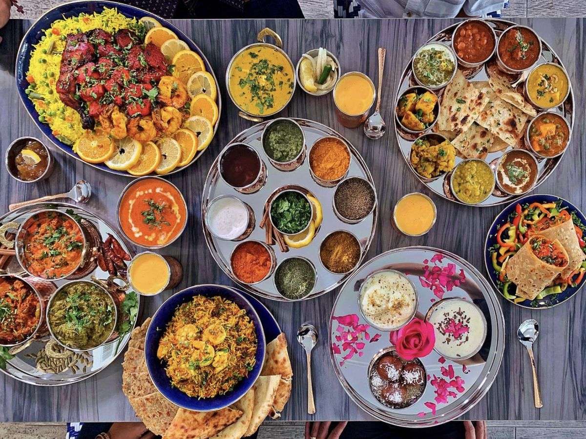 Indické jídlo online puzzle