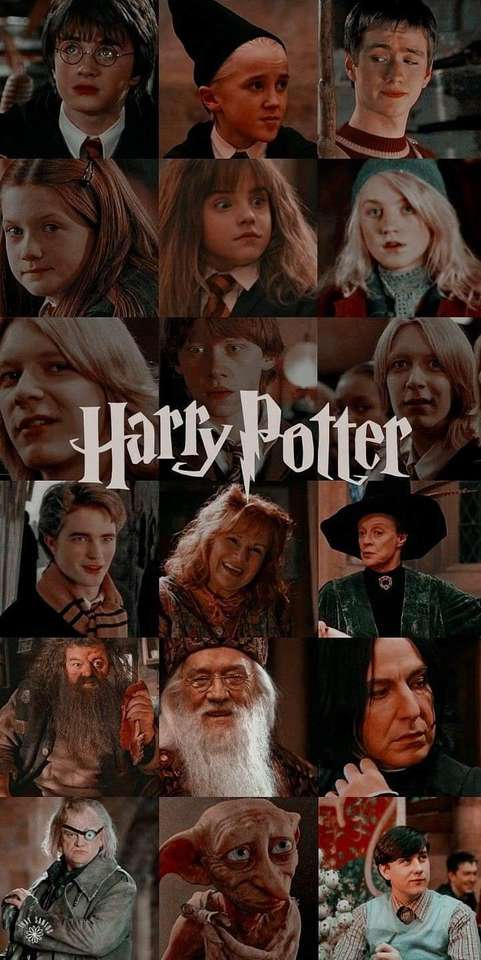 Pussel Collage Harry Potter Pussel online