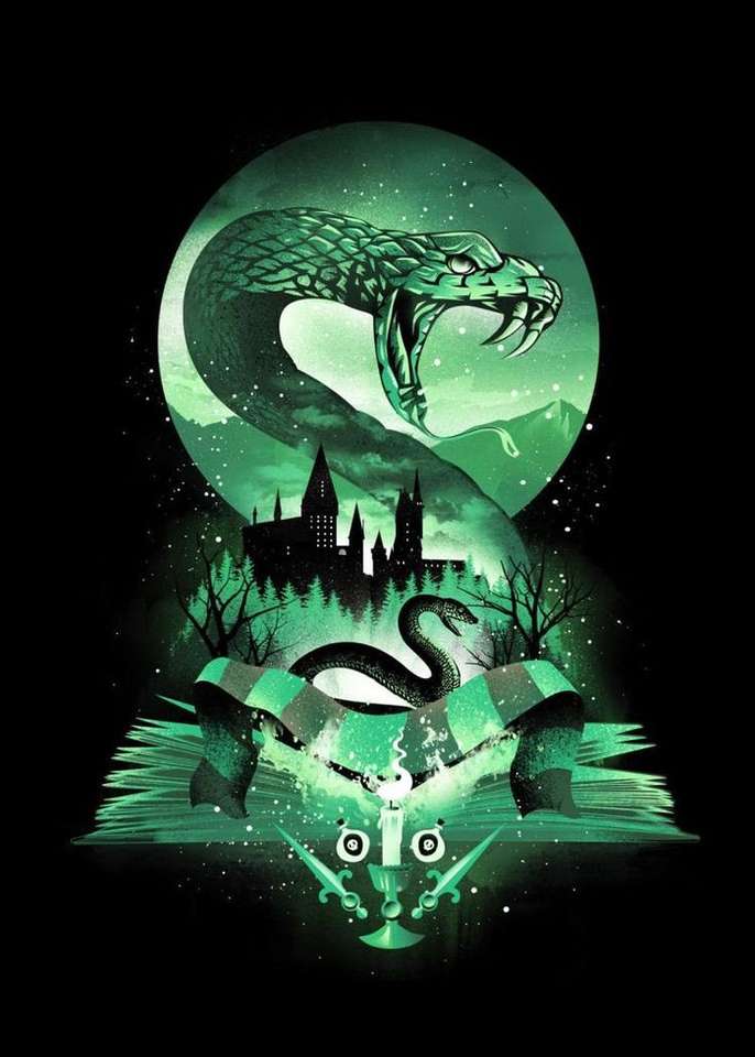 Slytherin Puzzle. jigsaw puzzle online