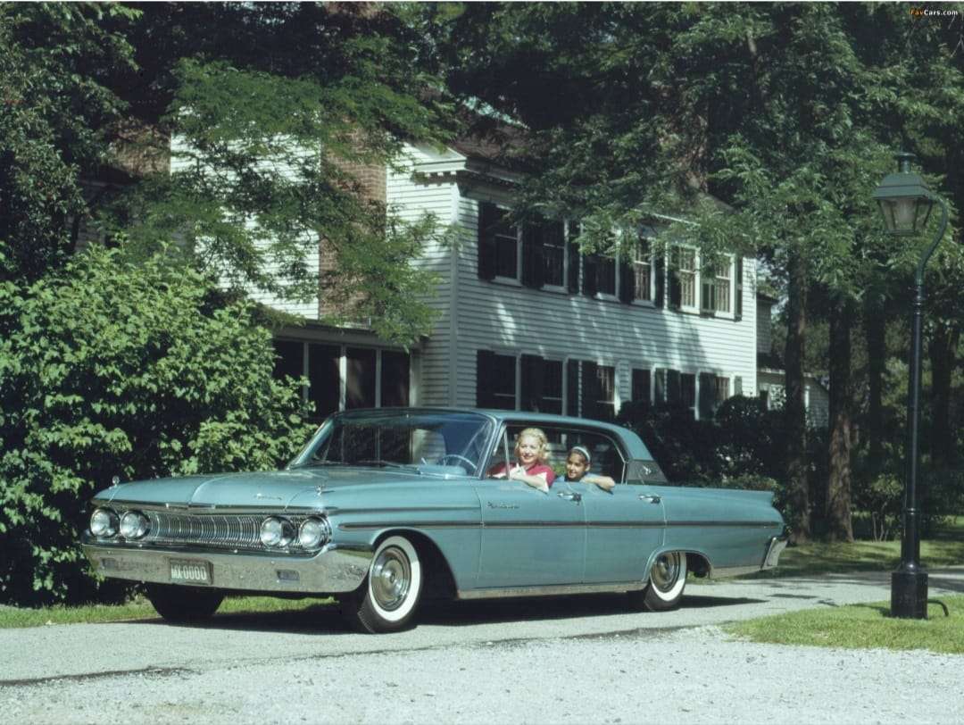 1961 Mercury Monterey 4-ajtós keménytop online puzzle