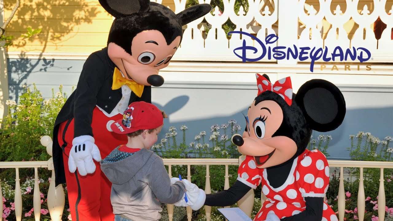 Disneyland - Mickey Mouse online παζλ