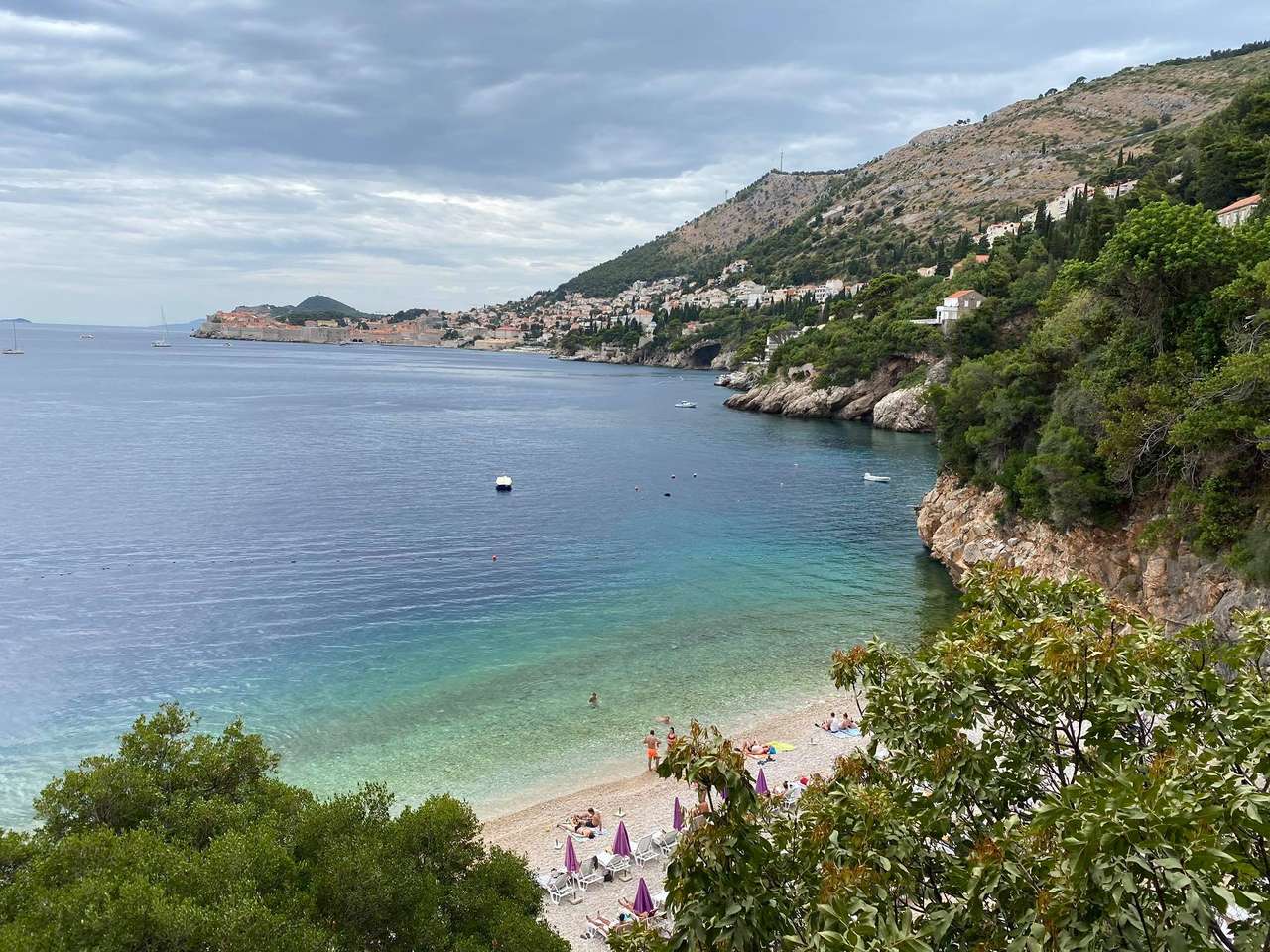 пляж в Хорватии пазл онлайн